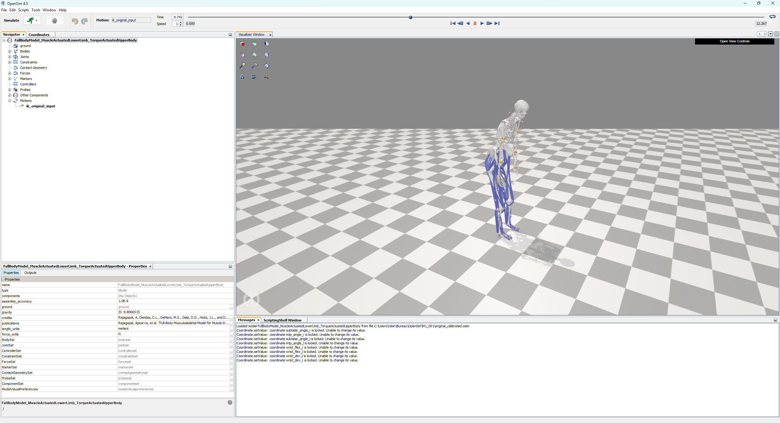 OpenSim Simulation